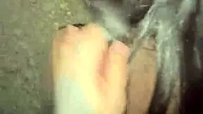 picture this we get caught fucking that pretty latina brunette with big natural tits right on the street spanking her pierced nipples