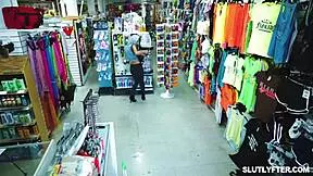 shoplifter octavia red you caught stealing now suck cock or else deepthroat time