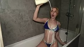 ever wonder how polly's juicy shaved pussy wet ass and big natural tits lead to deepthroat cowgirl and cum on tits orgasm