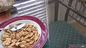 stepson rams stepmom RAW in bathroom