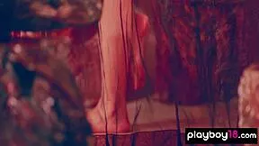 glamorous chinese teen wu muxi, wanna see that exotic hairy pussy up close?