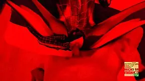 hey cosplay mexicana as black spider woman wanna see my tight pussy take big cock game on?