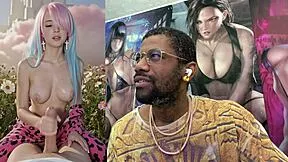 damn this tight petite agartha slut jerks bwc deepthroats till cum covers her seductive native pussy