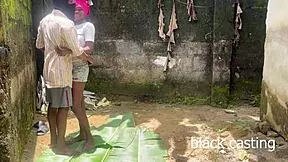 Backyard fuck date landlord's horny daughter pounding tight ass