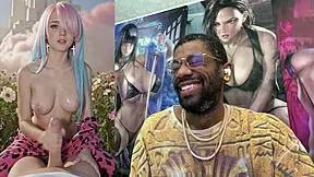 damn this tight petite agartha slut jerks bwc deepthroats till cum covers her seductive native pussy