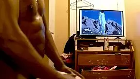 CUTE NERDY PHAT ASS SLUT BENT OVER DOGGY FOR BBC CUMSHOT