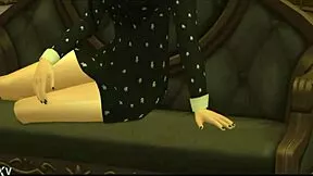 Jenna O embodies Wednesday Addams in taboo family cosplay romp with petite Latina tits bouncing