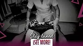Wearing stepsis nurse outfit to check hospital patients
