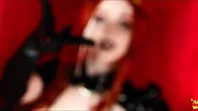 LUSTY SUCCUBUS COSPLAY STRIPS GAMER VIRGIN FOR COWGIRL RIDE STRAPON RIMJOB DEFLowering!