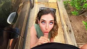wanna see me suck cock then take it doggystyle outdoors pov? 😏🍆