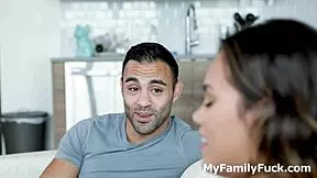 step uncle's fat cock hooked me during bent over doggystyle pounding