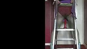 shy crossdresser slut heels dildo deepthroat ass to mouth ready