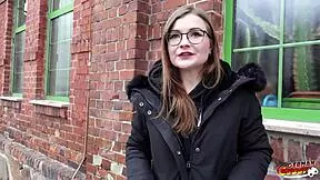 hey tiny emily, glasses student, wanna get picked up for casting fuck doggystyle?
