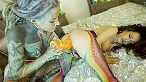 girls go extreme with anal fisting, big toys gaping assholes wide