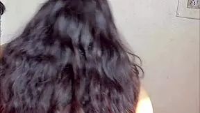 sexy lingerie babe rides cowgirl style in hot bedroom session