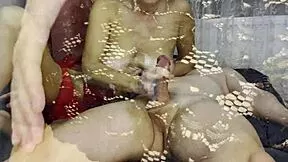 wanna see this milf domina shower cum in cfnm footjob compilation?