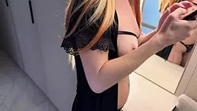 Stepmom, fucking stepson while talking to husband on phone—did he hear my moans?