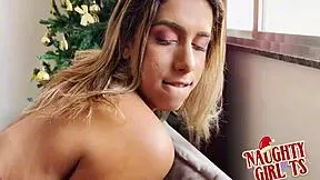 hey santa claus why you fucking your tranny assistant with that bbc on christmas brazilian crossdresser?