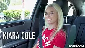 petite blonde shaves pussy smooth can't wait for cock