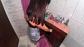 Housewife's aching desire explodes seducing plumber