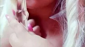 whoa check my huge tits then watch me fuck this toy 💦🍈