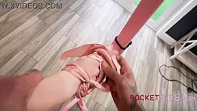tiny ballerina teen bends flexibly to seduce stepbro into taboo ass fucking adventure