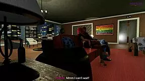 3D chat porn video: Stretchy fun
