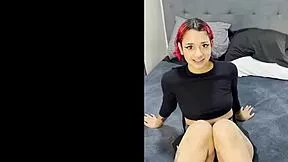emily the goth latina teen drops her first porn vid