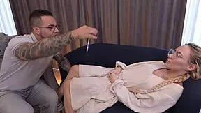 damn that big tits client got fucked hard by her psychologist