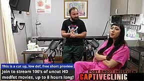selena sativa bound as human guinea pig TICKLED barefoot in bdsm domination