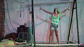 domina and mistress rough ffm threesome anal dungeon bdsm cumshots