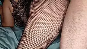 Stepdad's cock fills all my holiday holes what a gift!