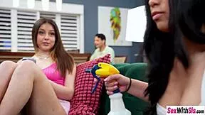 PETITE GIGI STAR VIOLET DAWN SUCK DICK BLOWJOB ROUGH