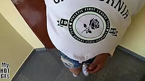 I hired a tight shaved pussy latina prostitute and ditched the condom without her knowing!