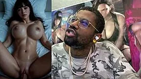 masked asian fox slut teases cock then gets tight pussy fucked and cum covered