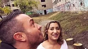 Hey, ever seen a naughty German Latina milf get fucked outdoors publicly?