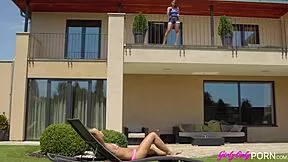 dido angel and sybil dive into wet lesbian pussy licking scissoring and rimming paradise