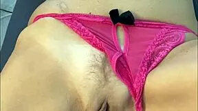 mature lady's swollen pussy gapes wide from brutal fisting and deep fingering closeup