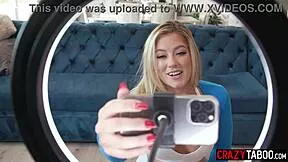 yo stepsis stretching her tight pussy and i spy then get that perfect handjob 😏💦