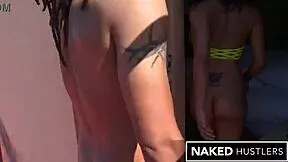 omg casey cane's curvy puerto rican ass taking bbc deep outdoors so exotic 🔥🍑