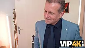 czech slutty gf cheats with old pornstar neighbor daddy
