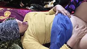 newlywed bride moans as husband fucks missionary close up
