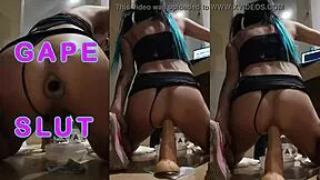 Damn, trans flaquita's ass takes monster cock fisting!