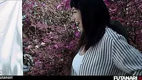 hot milf's tight pussy wrecked by futa trans teen's magic shemale cock creampie