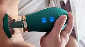 my clit sucker vibrator rips the best orgasm from my brazilian pussy