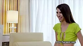 you ready for this amateur teen to lick balls deepthroat cock in hardcore casting interview?