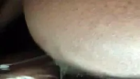 Wow! Ebony teen 18+ rides long curved cock while family hears in other rooms!