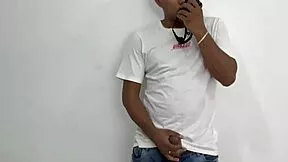 La India De Mi Hermanastra Finds Me Jerking With Her Panty And Milks My Cock Dry