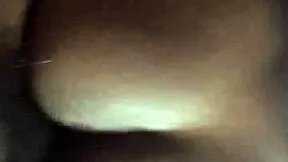 Wow! Ebony teen 18+ rides long curved cock while family hears in other rooms!