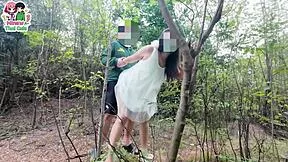 i devour thai pussy deep in forest outdoors!
